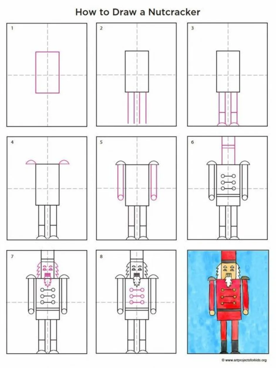 Как нарисовать щелкунчика. Нарисовать Щелкунчика поэтапно. Щелкунчик рисунок карандашом поэтапно. Как нарисовать Щелкунчика поэтапно карандашом. Как нарисовать шлеучика.