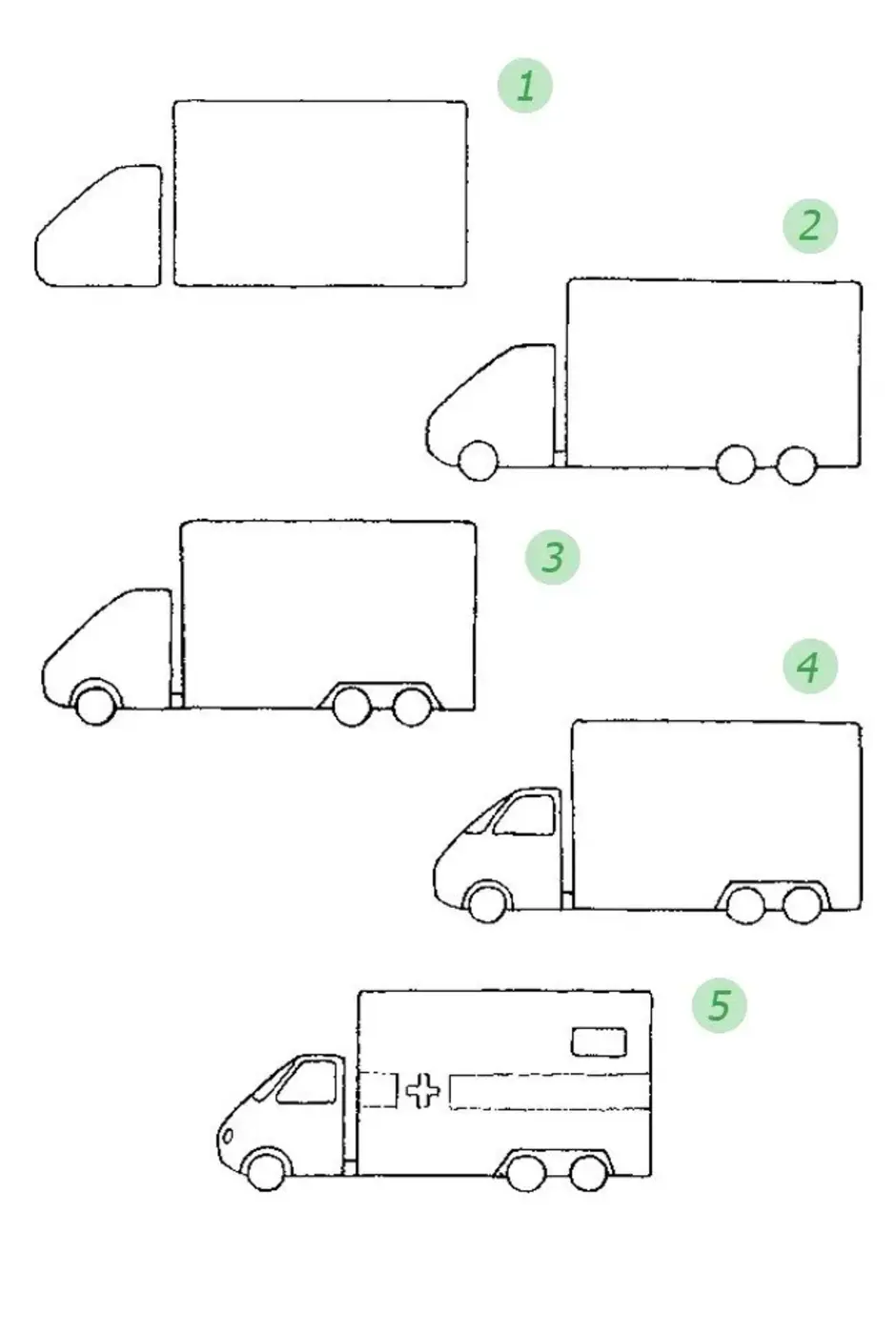 Нарисовать машину ребенку 5. Схема рисования машины. Рисунок машинки пошагово. Схема рисования машины для детей. Рисунки машин для начинающих.