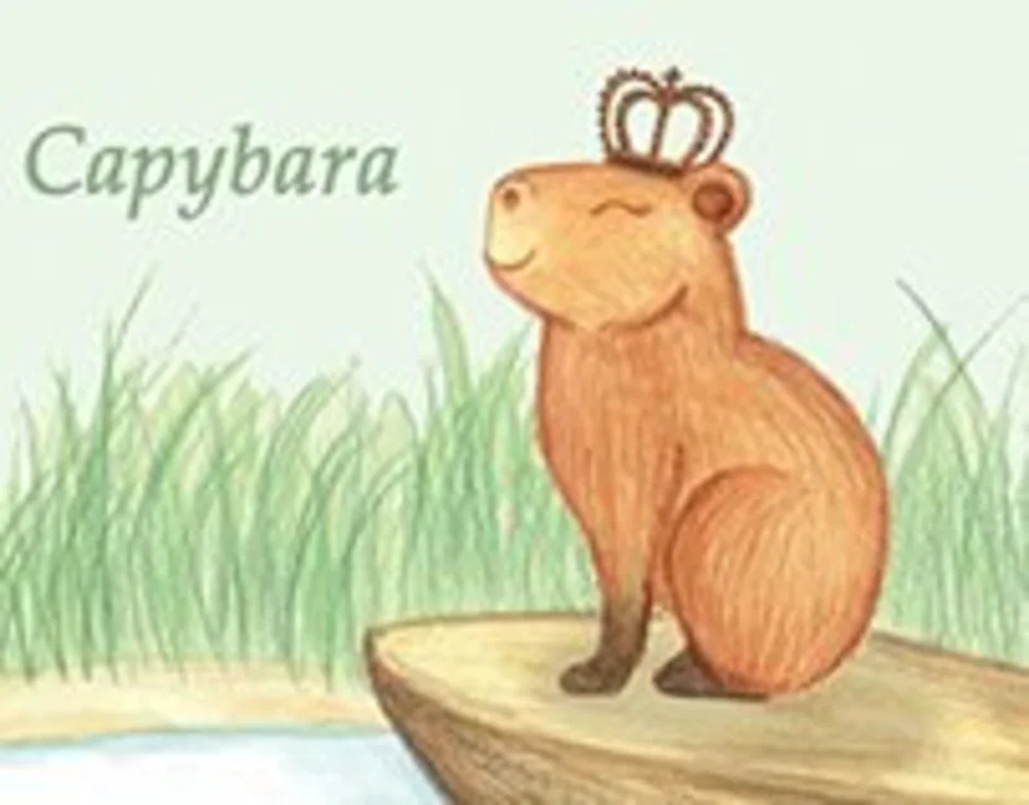 Капибара для срисовки. Capybara рисунок лёгкий. Капибара арт легкий. Легкие рисунки капибары. Капибара поделка.