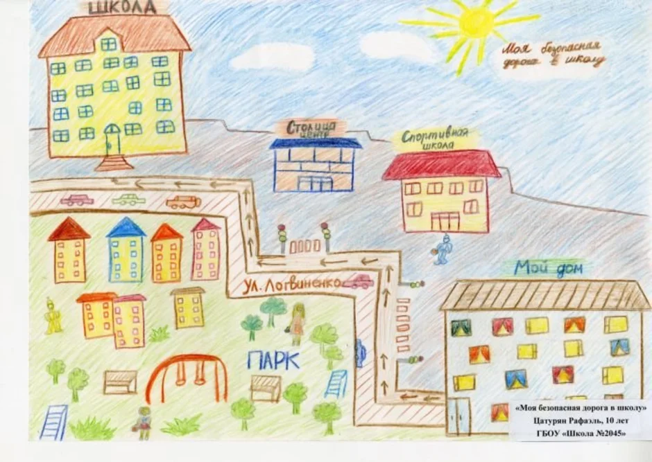 Карта города с школой. Рисунок дом школа дом. Детские рисунки на тему школа. Путь до школы рисунок. Рисунок дорого от дома до школы.