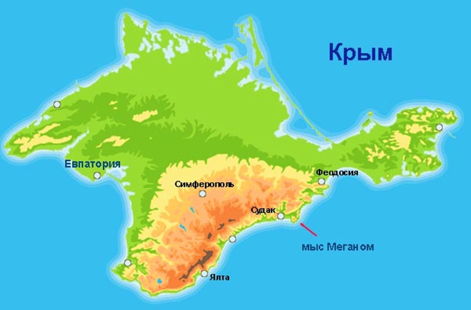 Карта крыма картинки