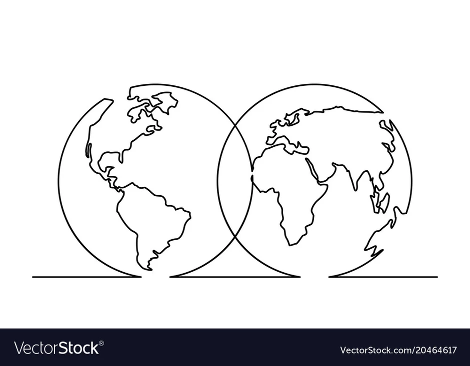 Рисовать карту земли