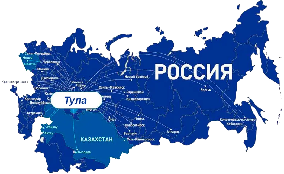 Карта россии в 2013