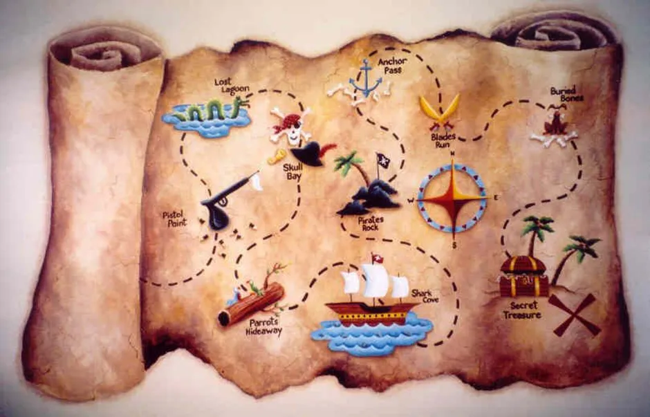 Картинка карты путешествие. Карта пирата остров сокровищ. Пиратская карта. Карта сокровищ Пиратская. Карта пиратов для детей.