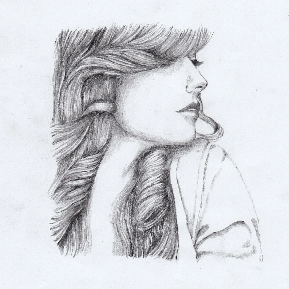 Красивые рисунки карандашом девушки