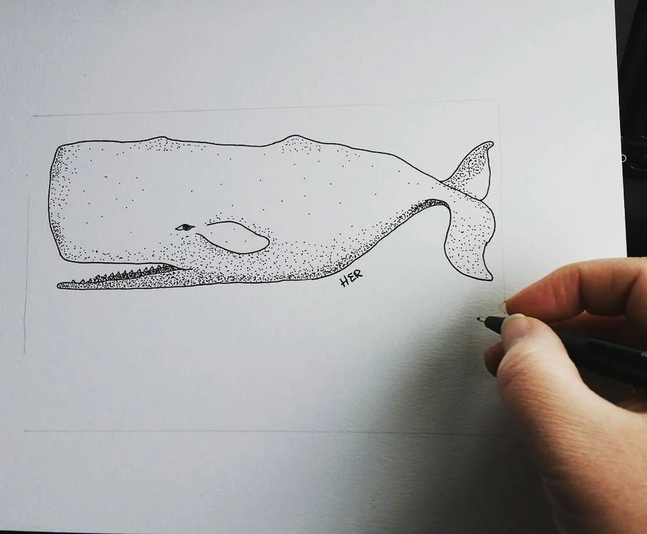 Рисунок кита