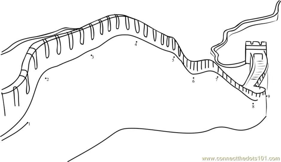Великая китайская стена рисунок 4 класс