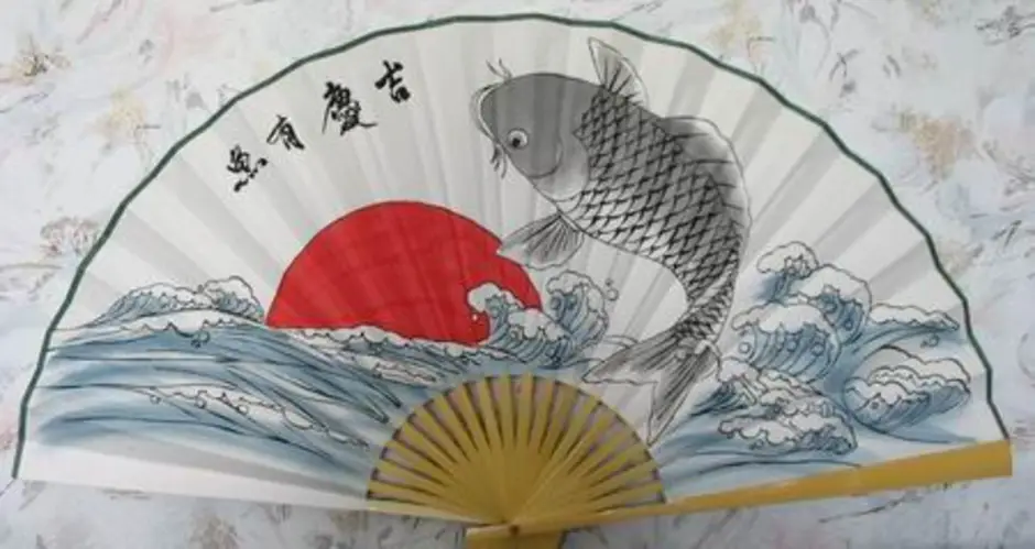 Веер рисунок 5 класс. Японский веер с драконом. Китайский веер. Роспись веера в японском стиле. Китайский веер рисунок.