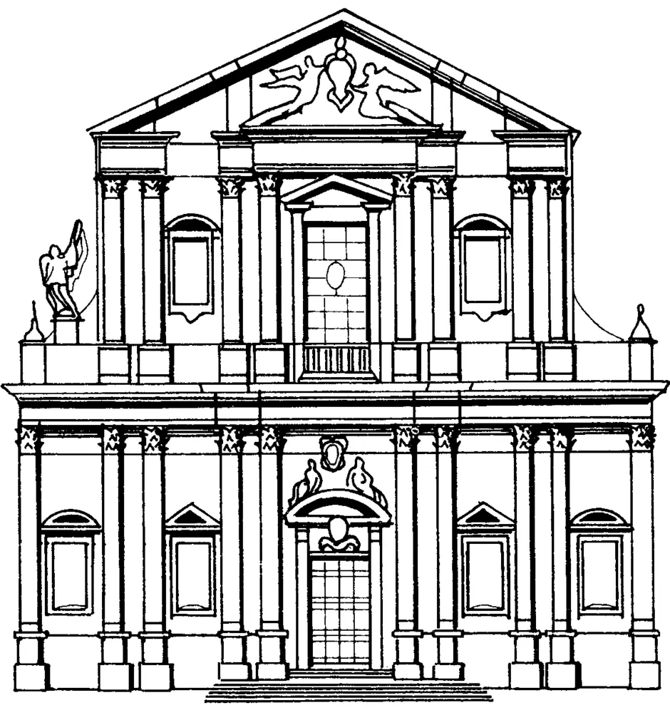 Барокко стиль в архитектуре рисунок карандашом