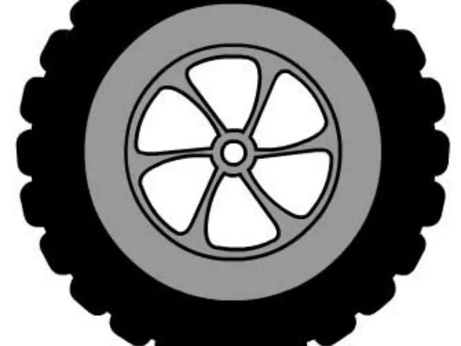 Рисование колес для машин