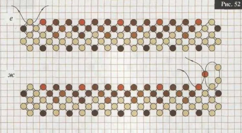 Кольцо из бисера в 2 ряда крестиком. Монастырское плетение бисером схемы. Монастырское плетение из бисера схемы. Монастырское плетение схемы для начинающих. Бисероплетение Монастырское плетение.