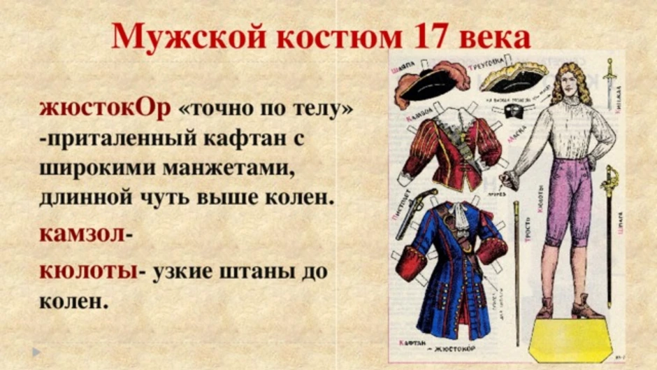 Элемент одежды это. Костюм 17 века мужской. Одежда 17 века в Европе. Костюм XVIII века. Европейский костюм 17 века.