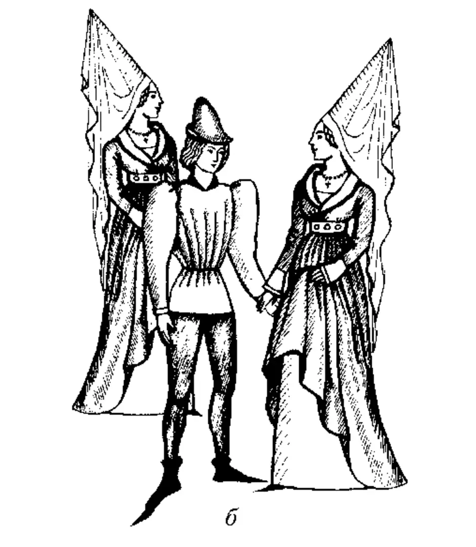 Средневековые готические костюмы. Костюм готического стиля средневековья. Готический стиль в одежде средневековья рисунок. Готическая одежда мужская в стиле средневековья.