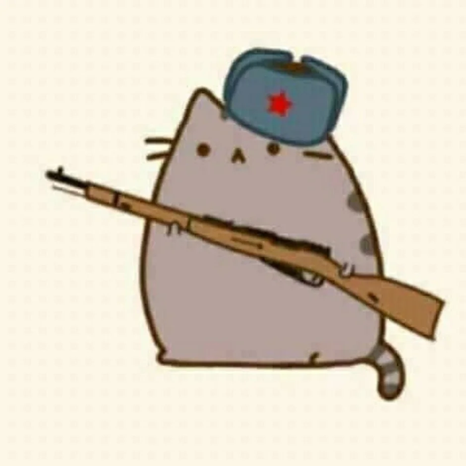 Нарисовать военного кота