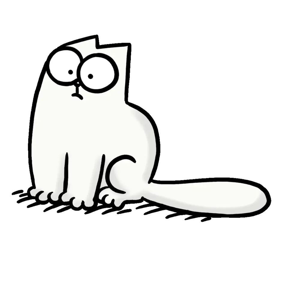 Картинки нарисованные котики легкие. Саймонс Кэт. Рисунки для срисовки котики. Котик лёгкий рисунок для срисовки. Рисунки для срисовки котики легкие.