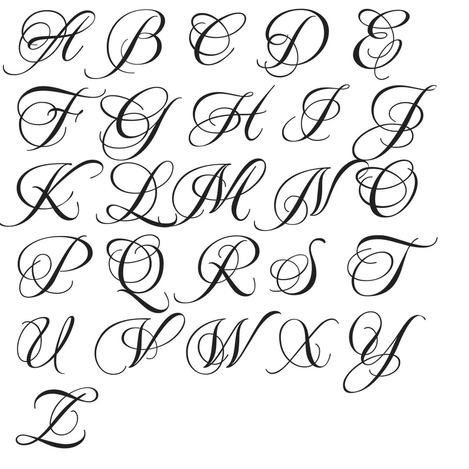 Трафарет многоразовый «Красивые буквы русского алфавита (шрифт Arno Pro)»