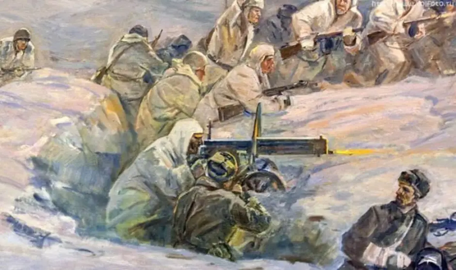 Подвиги 1942 года. Пулеметчик Ханпаша Нурадилов. Ханпаша Нурадилов подвиг. Сталинградская битва картины.