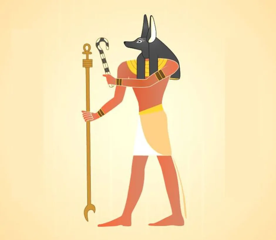 Анубис это история 5. Анубис древнеегипетский древнеегипетский Бог. Бог Анубис в древнем Египте рисунок. Себек Бог Египта. Рисунок Анубиса древнего Бога Египта.