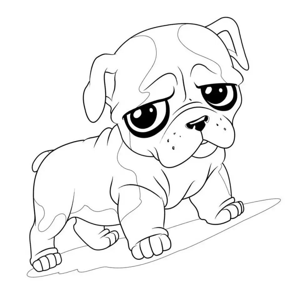 картинки собак для срисовки карандашом