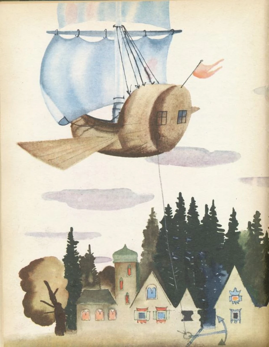 Летучий корабль постер. Иллюстрация к сказке Летучий корабль. Русские народные сказки Летучий корабль. Летучий корабль из сказки Летучий корабль.