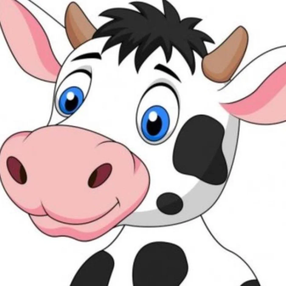 Голова коровки. Мордочка коровки. Мультяшные морды. Морда коровы мультяшная. Мультяшное лицо коровы.
