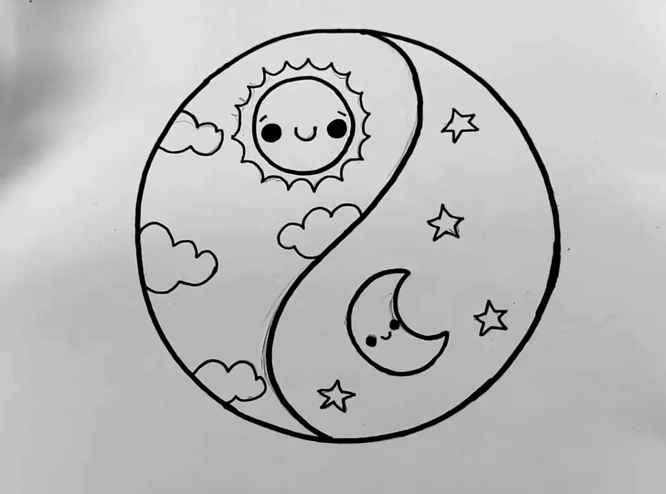 Луна Рисунок Для Детей (54 Фото)
