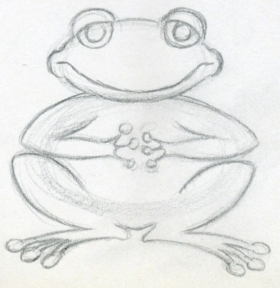 Легкие лягушки. Лягушка срисовать спереди. Нарисовать лягушку. Лягушка рисунок карандашом. Лягушка рисунок для детей карандашом.