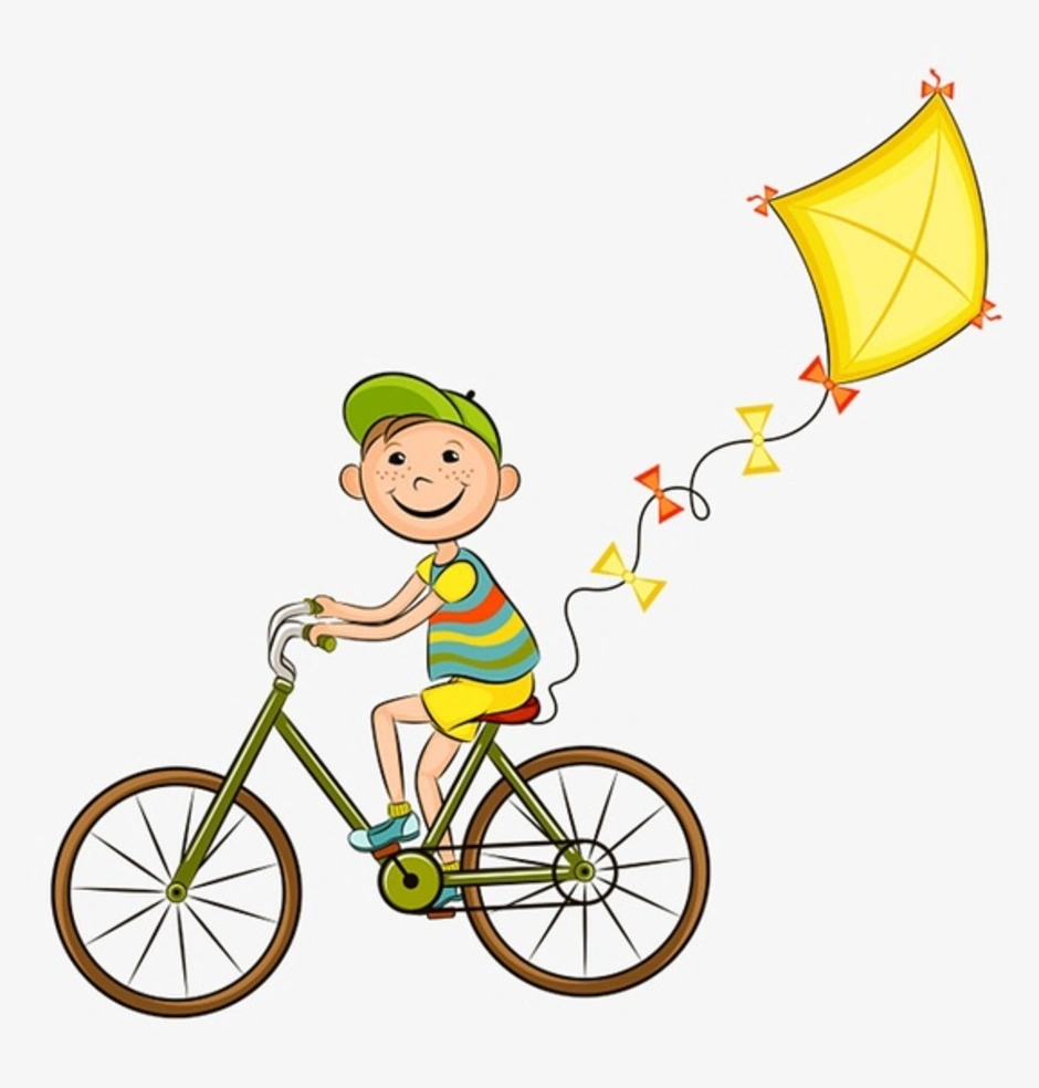 Мечтаешь о велосипеде. Велосипед рисунок. Катание на велосипеде рисунок. Мальчик катается на велосипеде. Мальчик на велосипеде мультяшный.
