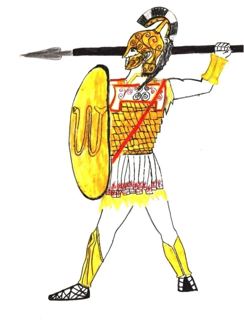 Рисунок воина 5 класс. Греческий воин рисунок. Персидский воин. Древнегреческий воин рисунок. Нарисовать греческого воина.