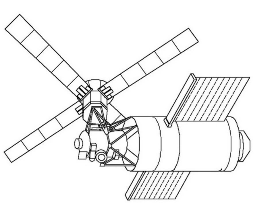 Как нарисовать космический аппарат
