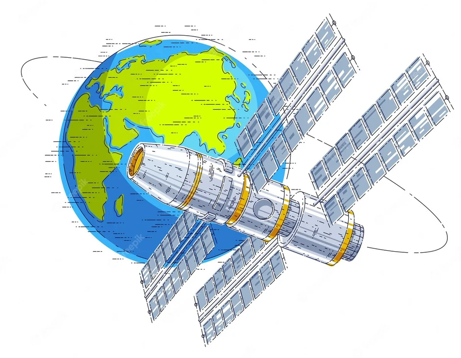 Рисунки космической станции