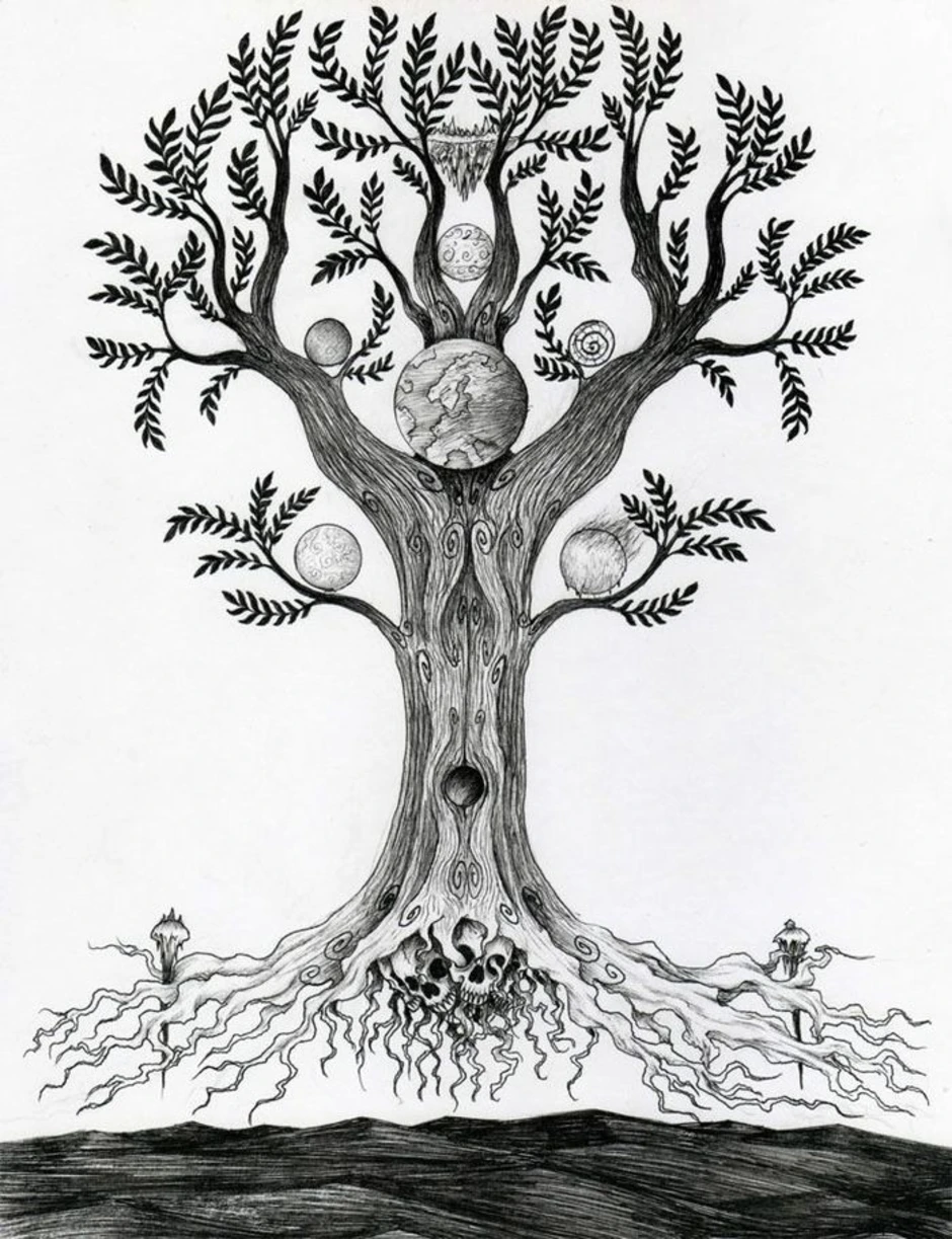 дерево мира картинки