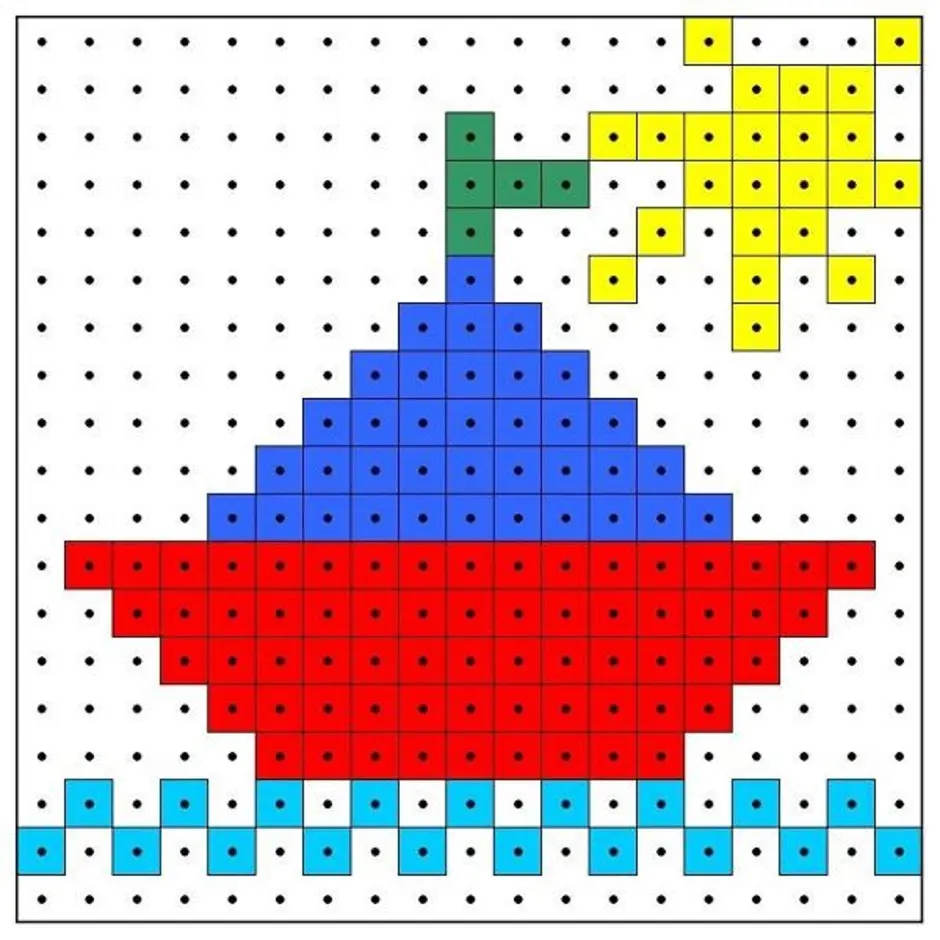 Лего мозаика схемы для детей