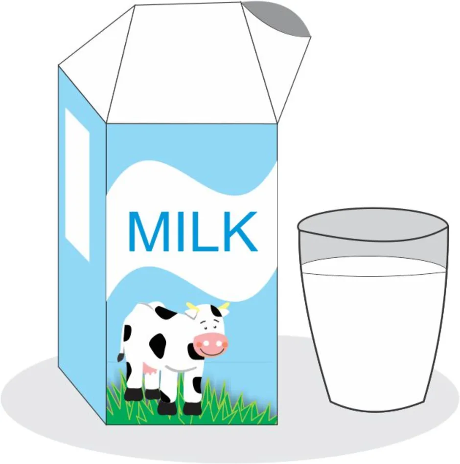 Покажи картинку молока