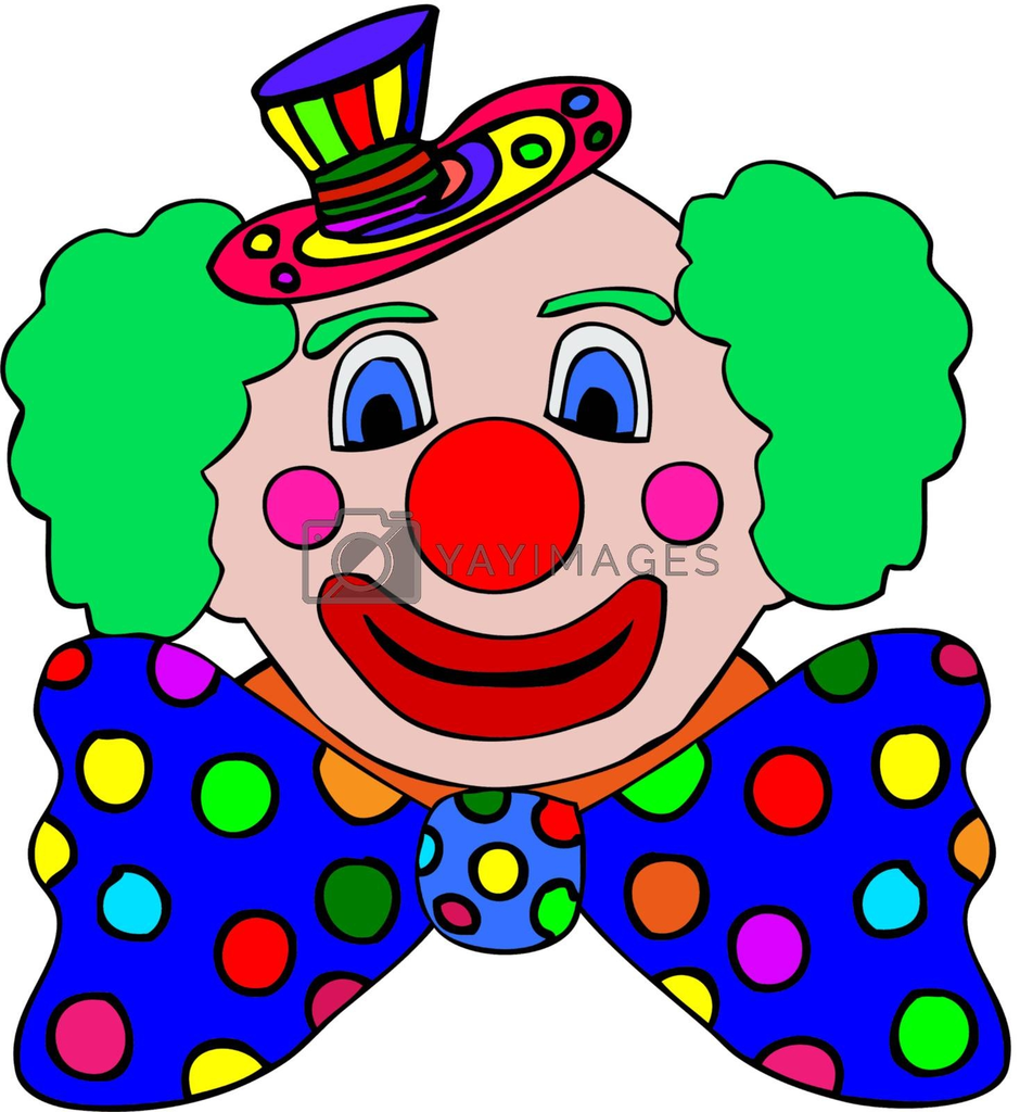 Рисунок клоуна лицо - 68 фото