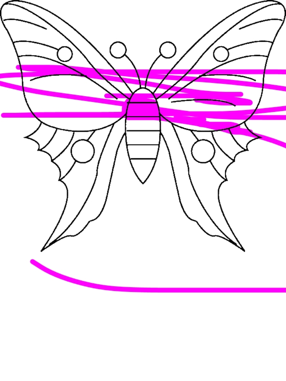 Как рисовать бабочку картинки