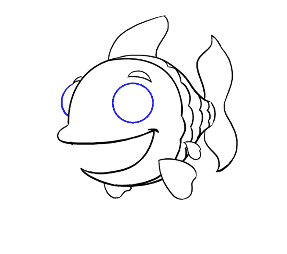 Как нарисовать золотую рыбку. Рыбка карандашом. Рисунок золотой рыбки для начинающих. Рисовать золотую рыбку карандашом. Золотая рыбка нарисовать легко.
