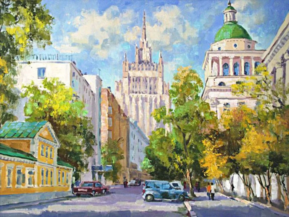 Рисовать картины москва