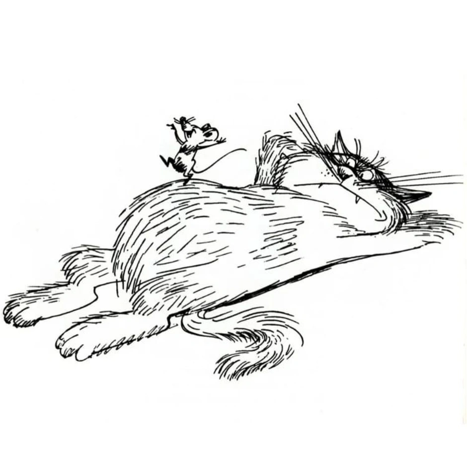 Как нарисовать кота дремота из 3. Коты рисунки. Раскраска кот и мышь. Раскраска кошка и мышка. Зарисовки котов.
