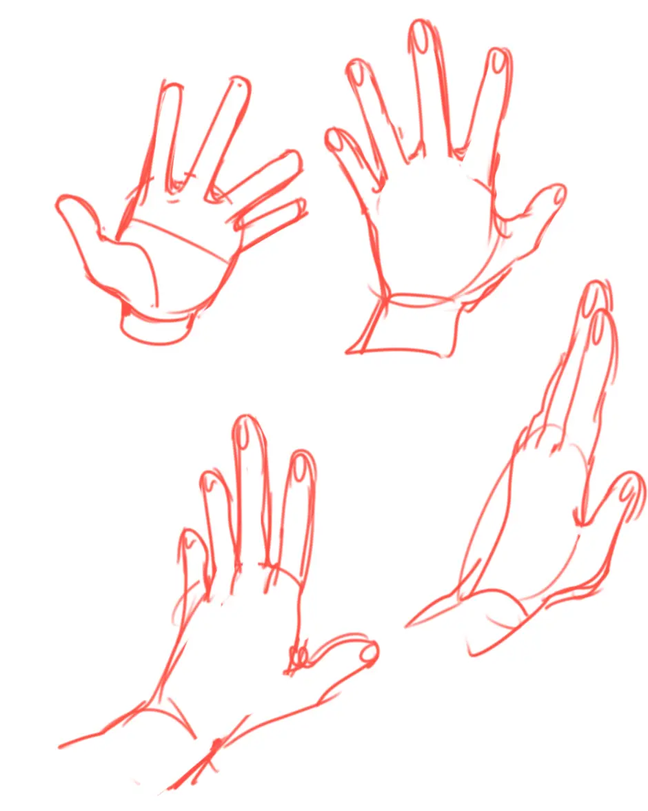 Руки для рисования