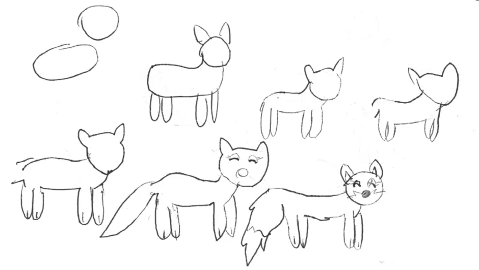Этапы рисования лисы для дошкольников. Схема рисования лисы. Поэтапный рисунок лисы. Лиса поэтапное рисование.