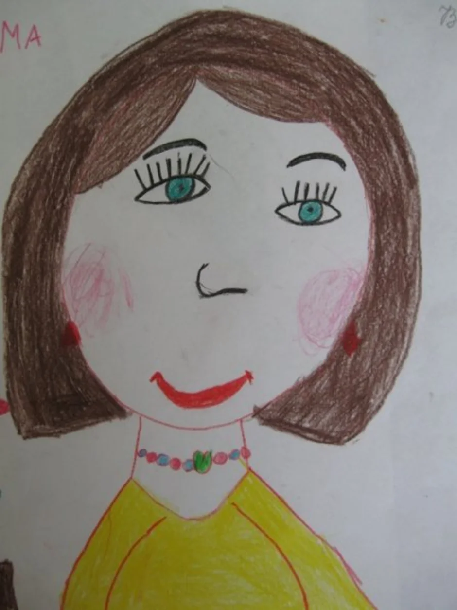 Рисунок мама 3 года. Портрет мамы. Рисунок для мамы. Рисунок ко Дню матери. Портрет мамы детский.