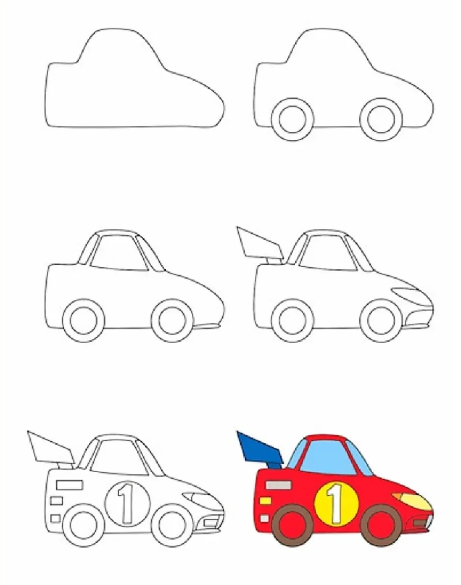 Можно рисовать машину. Машинки для рисования детям. Поэтапное рисование машины для дошкольников. Рисование для малышей машинки. Автомобиль рисунок.