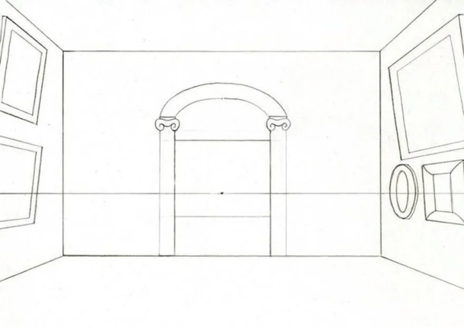 Как легко нарисовать музей