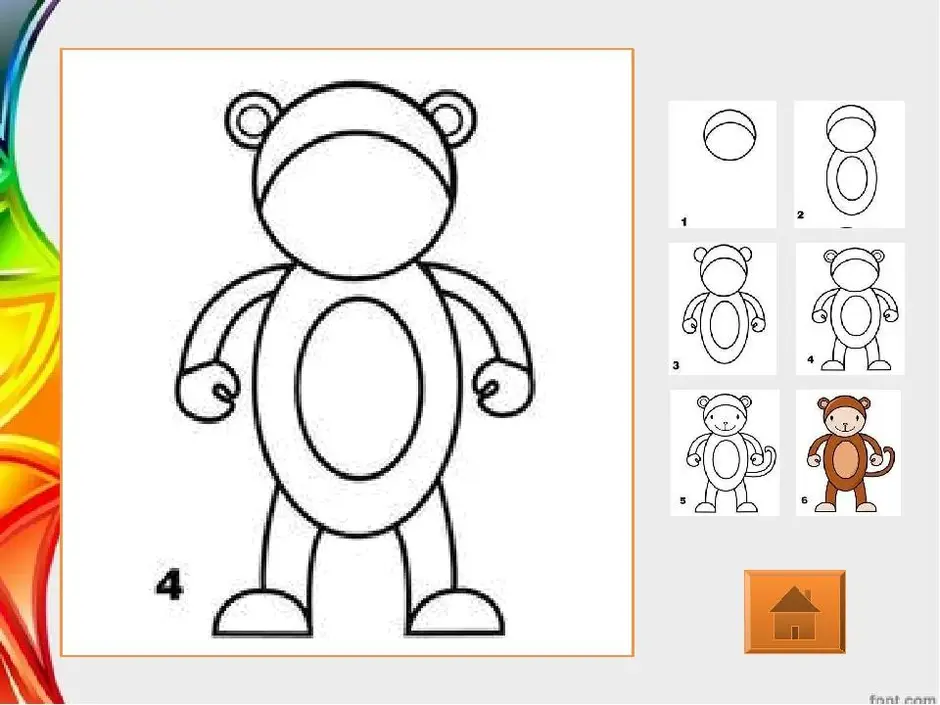 Как нарисовать глаз обезьяны