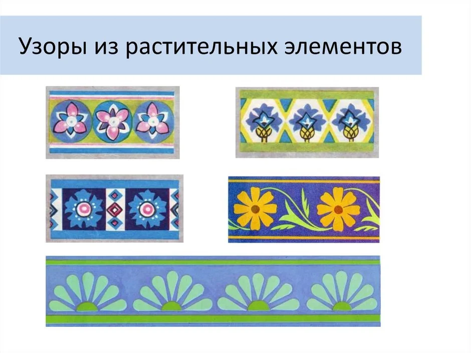 Рисунок на тему орнамент 5 класс