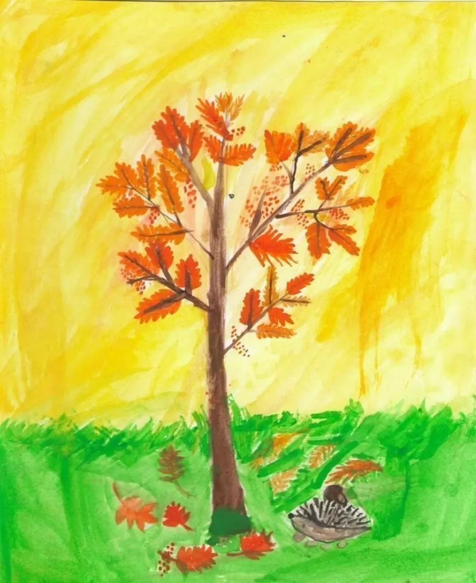Осень рисунки для детей