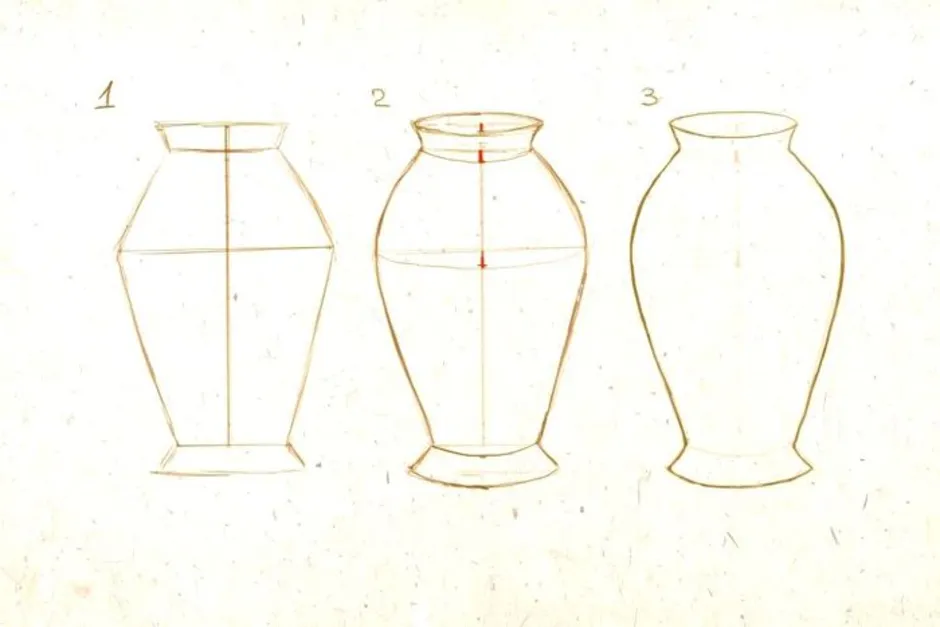 Вазы нарисовать картинки. Рисование вазы. Ваза с рисунком. Рисунок вазы. Поэтапное рисование вазы для дошкольников.
