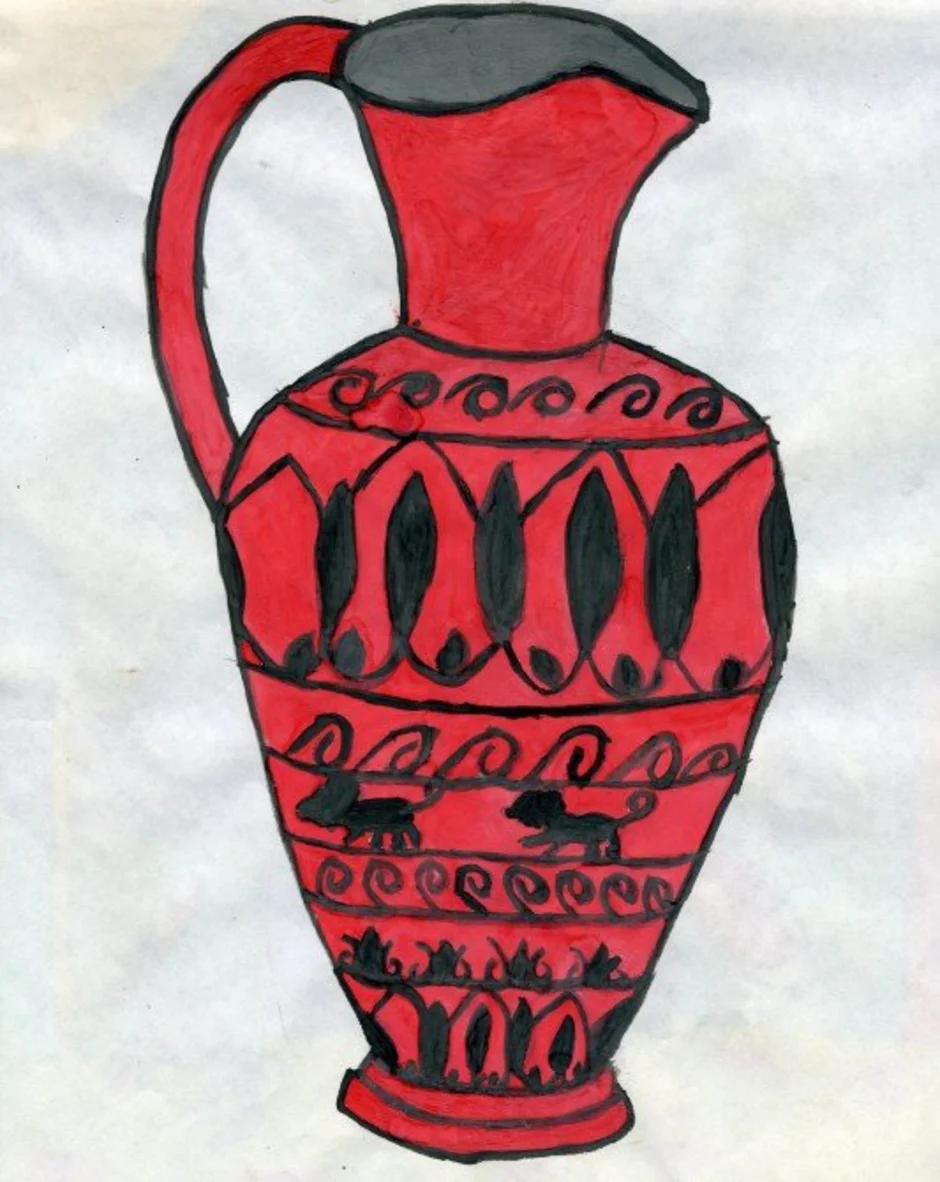 Рисунки греческих ваз 5 класс. Греческая керамика вазопись. Нарисовать Греческая вазопись керамика. Бусирис вазопись.