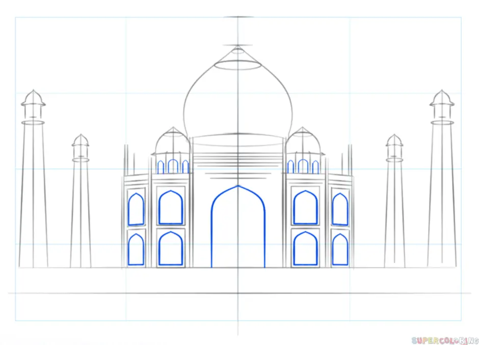 Урок изо архитектура. Поэтапное рисование архитектуры. Памятники архитектуры поэтапное рисование. Мечеть поэтапное рисование. Рисование архитектурных памятников мечети.